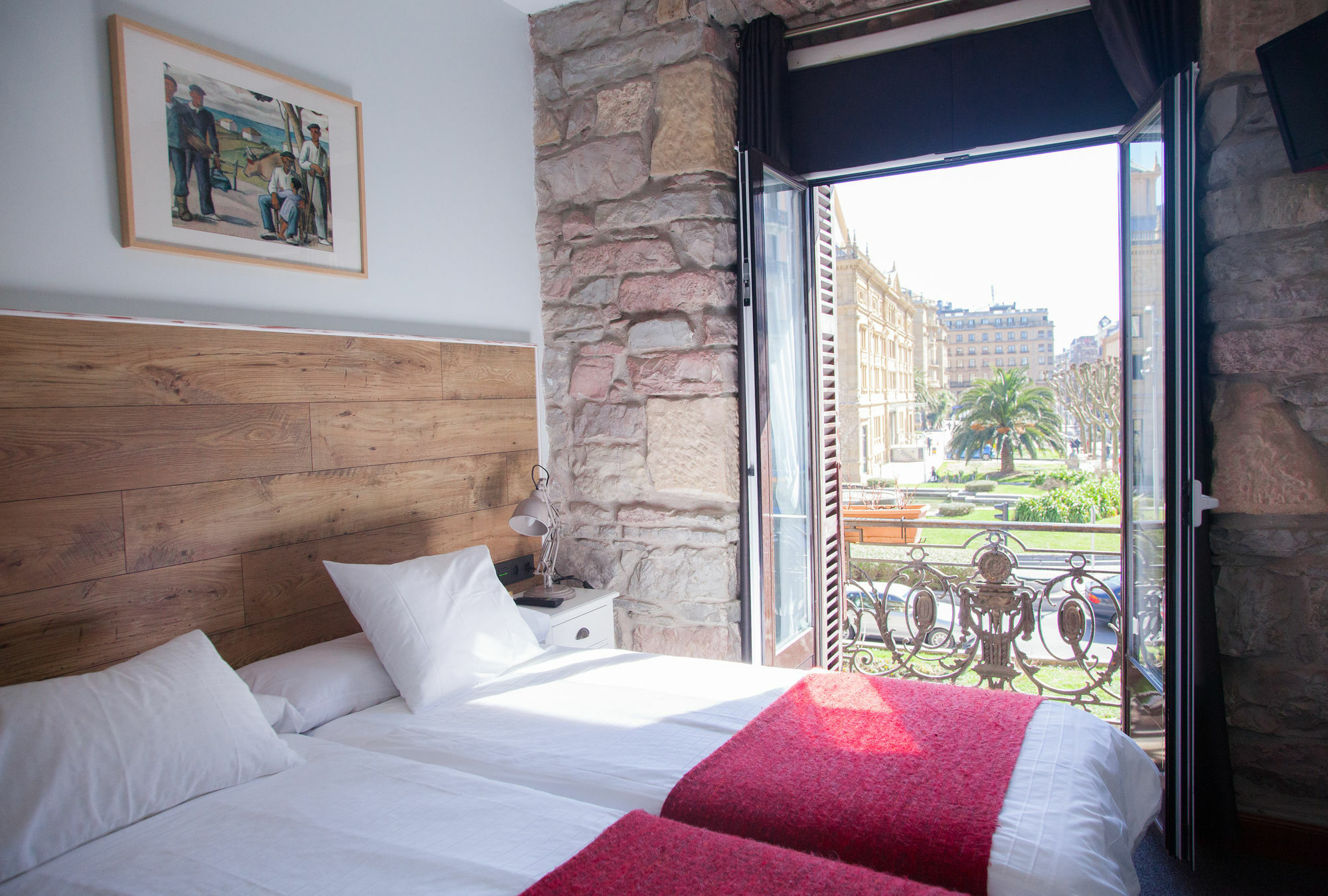 Hotel Aldamar San Sebastián Esterno foto
